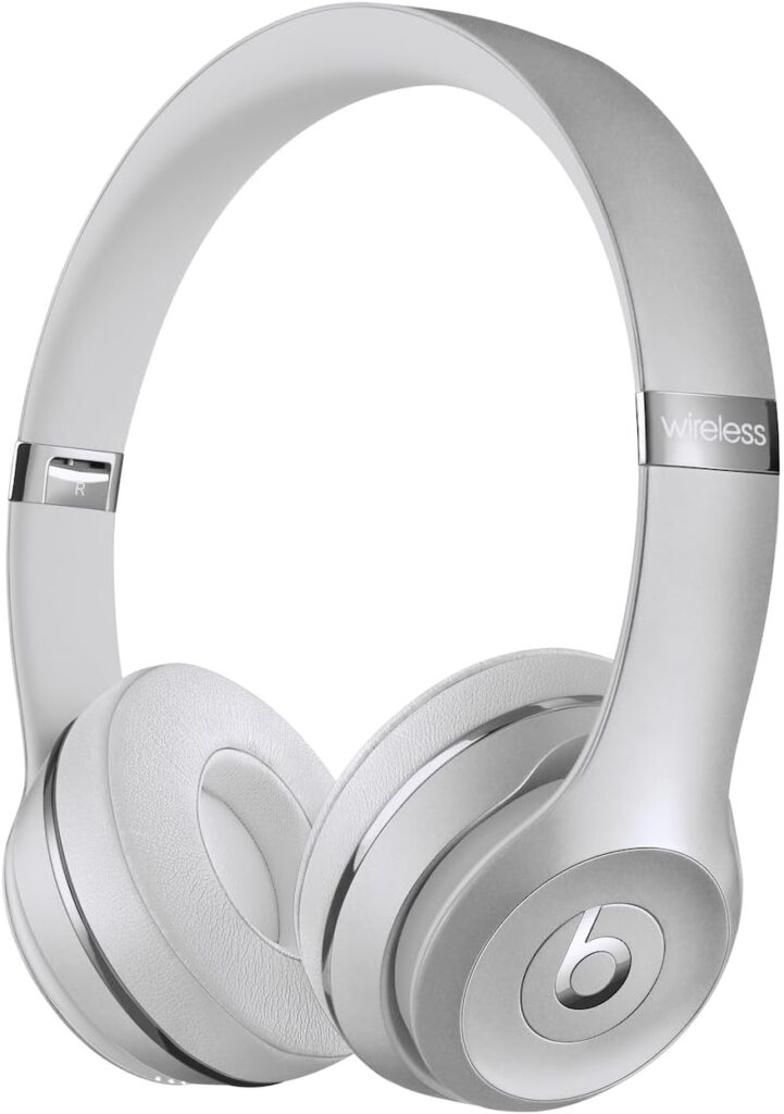 Beats Solo 3 Wireless Headphones – Silver(Latest Model)